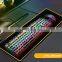 Long customize Glorious Rubber Game Black Extended LED Large Custom RGB Mouse Pad