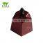 Luxury handmade velvet perfume paper box vacant fragrance liquid packaging boxes