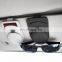 Hot sale Car Glasses Holder Universal Auto Sun Visor Sunglasses Holder Clip Leather Eyeglasses Hanger Ticket Card Clip