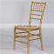 Best selling gold color wood wedding chairs solid wood chiavari chairs