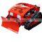 high quality china industrial lawn mower tractor small snow plow self-propelled remote control lawn mower machine for sale
