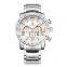 Megir 3008 Mens Top Brand Luxury Chronometer Army Military Watches Stainless Steel Calendar Chronograph Quartz Wristwatch