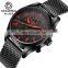 OCHSTIN GQ043B Men Businessman Watches Stainless Steel Metal Quartz Watch Wholesale Wrist