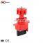 OEM Design Steel Material Universal Butterfly Valve Lockout With Nylon Cable