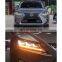Best selling high quality car accessories 3 lens matrix LED headlamp headlight for LEXUS RX head lamp head light 2016-2019