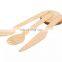 Biodegradable bio-disposable knife, fork, spoon, environmentally friendly natural bamboo