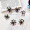 Universal Luxury Bling Diamond Metal Spider Mobile Phone Finger Ring Holder 360 Rotate Stand