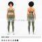 Women High Waist Leggings Yoga Sets Fitness Sports Wear Set Sexy Y Back Sports Bra