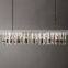 Modern Indoor Fixtures Led Pendant Light Crystal Ceiling Lighting Chandelier For Home Living Room