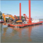 Modular Pontoon Crane Transportation Barge/Floating Working Platform Carrier/Cargo Deck Barge Support Crane Operate Dredging in Inland River Lake