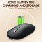 New Ultra-thin Mini X2 Wireless Mouse Silent Mute Rechargeable dual model bt usb Computer Mouse