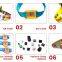 Customized Accessed Control Wooden Woven NFC Bracelet Contact Cashless Payment RFID Woven Wristbands Bracelet