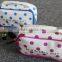 Dot printing cosmetic bag makeup cases clutch patent makeup beauty bags cosmetic pouch