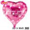 Luckyballoons18inch heart shape I LOVE YOU aluminium foil balloon