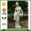 Garden Life Size Fiber Clay Lady Statue