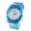 FT1203T Cheap trendy translucence plastic strap quartz movement analog watch