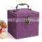 C01 ANPHY Small Cubic Jewelry Box 3 Layers inside with buckle and handle 12*12*12 cm                        
                                                Quality Choice