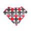 WZ-MS-1915 factory export custom print infant bandana bibs wholesale