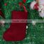 3D Animated felt hanging christmas decoration hot sale sock manufacturer