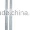 2 sided quadrate stainless steel tempered glass shower door pull handle lock