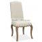 copper nail manufacture oak wood dining table & chair