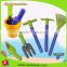 Popular item kids garden tool set with rake and shovel