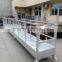 Steel temporary gondola / suspended platform / window cleaning machine factory
