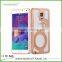 Luxury Diamond Plastic Phone Case for Samsung Galaxy Note 4 with Retail Packaging