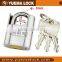 Professional OEM/ODM Padlock Manufacture 750F-374C/750F-374D Alloy Steel Padlock With Key Alike System/Candados