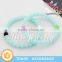 2015 New Designers Colored Silicone Beaded Jewelry Bracelets with Factory Prices