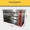 3 layer gas commercial rotisserie oven for sale