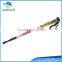 Colorful 3 section anti shock folding flexible alpenstock walking stick