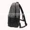 High quality custom design fabric and PU leather office backpack bag