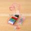 High Quality Complete Plastic Clear Sewing Set/Sewing Kit with Handle