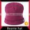 100% cotton beanie cap in factory price