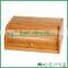 hot sale bamboo wooden bread bin/box