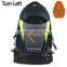 Waterproof security warning bicyle led vest flashing turn signal backpack Outdoor Sports Safety led wireles turn signle vest