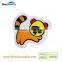PVC printed non slip sticker bath set