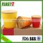 2015 Hot selling colorful 3 set ceramic spice container with sealed bamboo lid