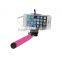 camera selfie stick, selfie stick with cable, monopod selfie stick,