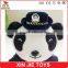 good quality stuffed plush panda soft toy with police uniform