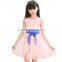 Latest bandage design beautiful party kid dress for little girl child dress wholesale