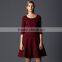 2015 Latest European Fashion Plain Color Slim Dress Slip in Fashion Show