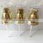 All gold UV 20/410 cream lotion pump with overcap