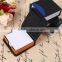 note pad wood holder
