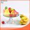 Exquisite 572g baby blue color glass Cake base wholesale