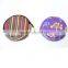 NEOPRENE material 3 mm waterproof round coin bag/case magetic neoprene purse bag