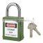 Compact 25mm Shackle Mini Safety Padlock Lockout