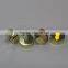Electroplating effect church use golden tea light led candle