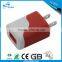 Dual color mold travel charger good quality